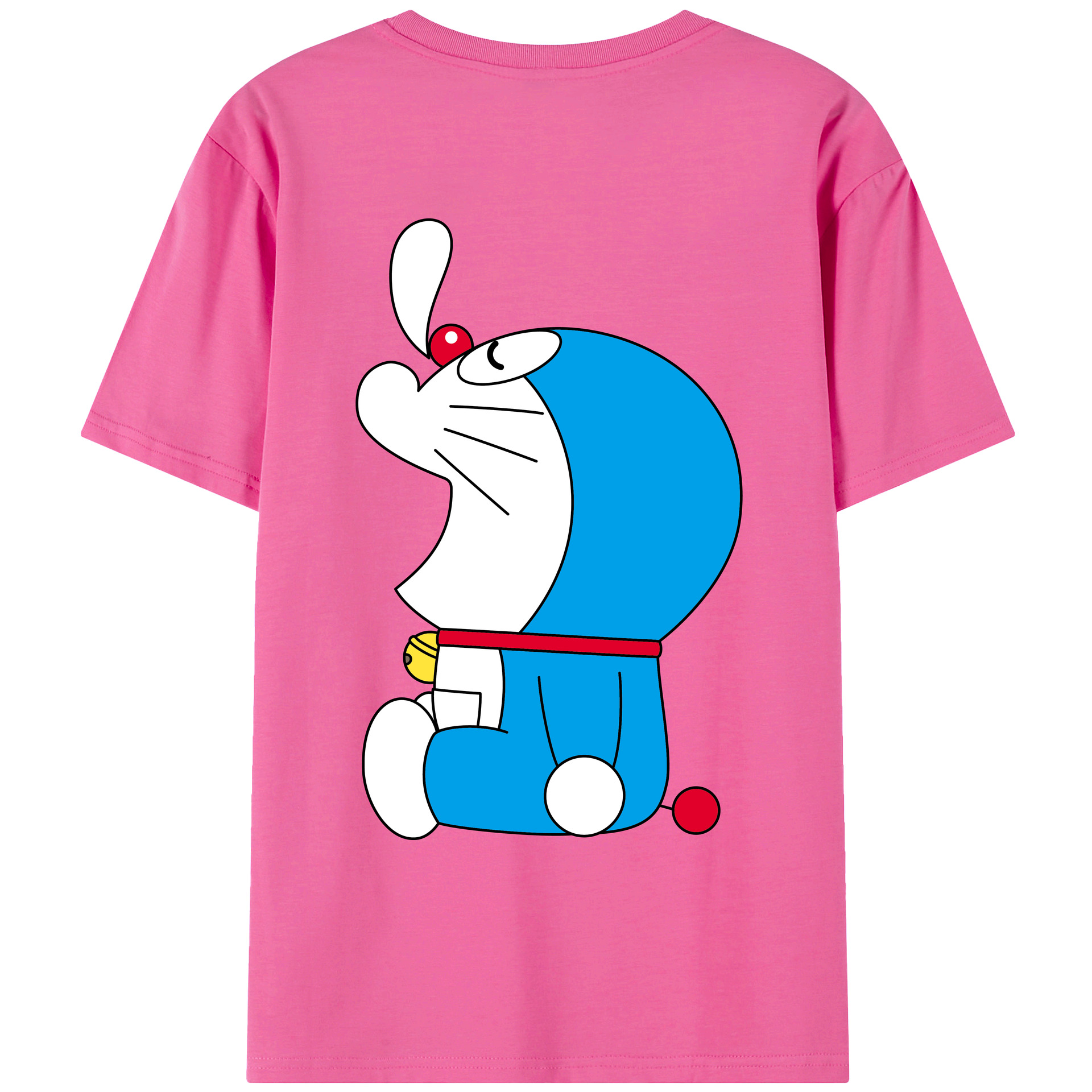 （画像用） ドラえもん Doraemon レディース半袖Tシャツ(バックプリント)